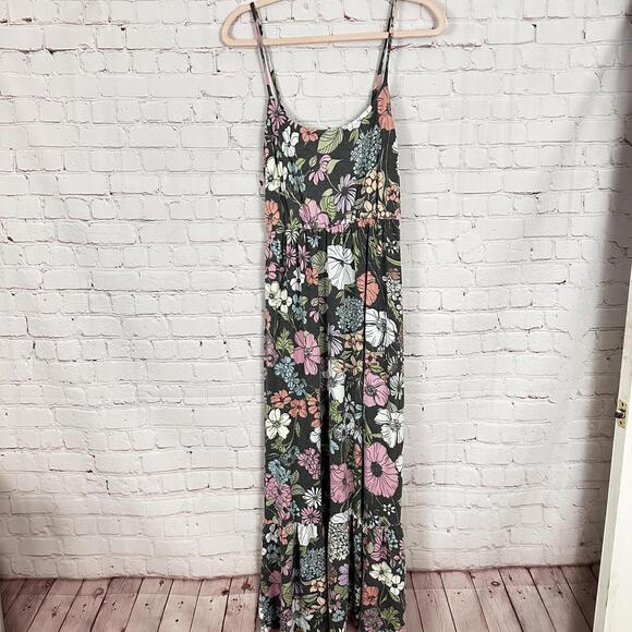 Lily Rose Floral Maxi Dress Women's Size‎ M Romantic - Picture 1 of 5
